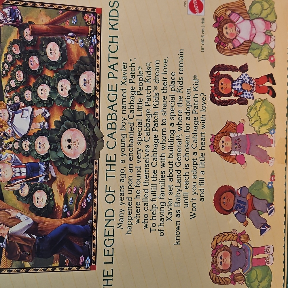 2/$250 Samatha Maretha, 15th Aniversary Edition CABBAGE PATCH KIDS - 1983 - Picture 11 of 16